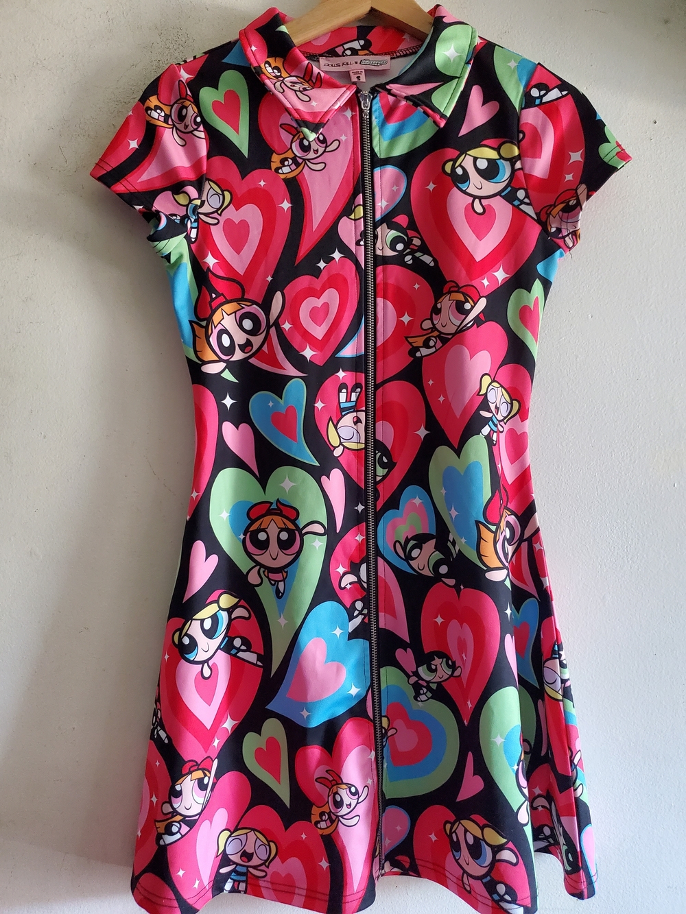 Dolls Kill X The Powerpuff Girls Dress Size Small.